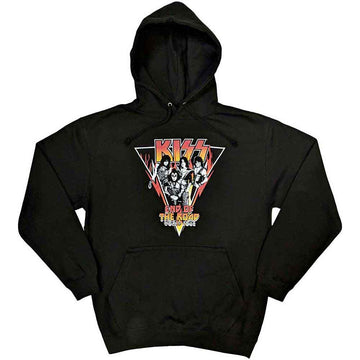 KISS Unisex Pullover Hoodie: Triangle (Black)