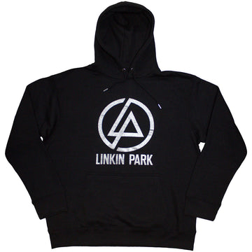 Linkin Park Unisex Pullover Hoodie: Concentric (Black)
