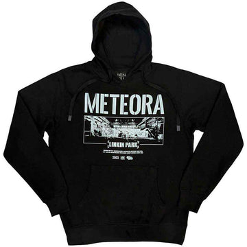 Linkin Park Unisex Pullover Hoodie: Meteora Wall Art (Black)