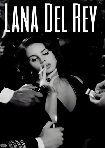 Lana Del Rey - Smoking - A3 Poster