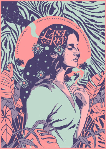 Lana del Rey - Columbia - A4 Mini Print/Poster