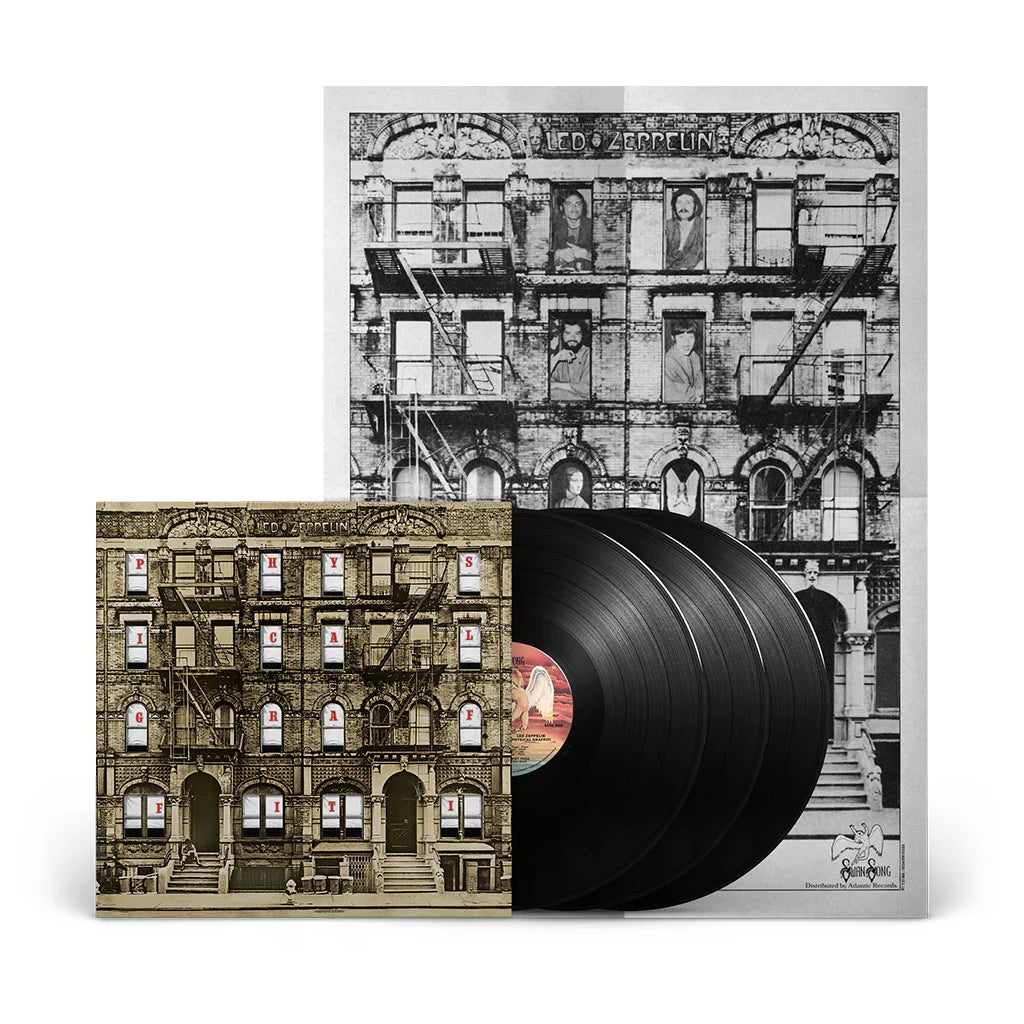 Led Zeppelin - Physical Graffiti (50th Anniversary Deluxe Edition w/ Poster) - 3LP - 180g Black Vinyl