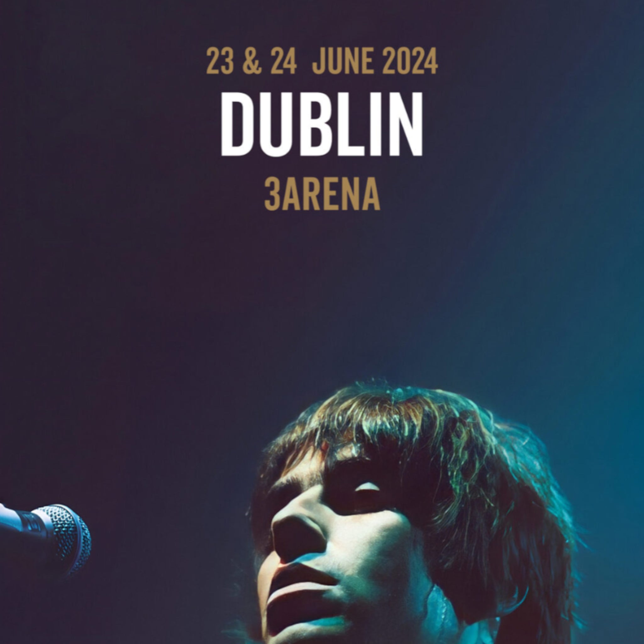 Liam Gallagher – Definitely Maybe 30 Years – Dublin 2024 Mini Poster