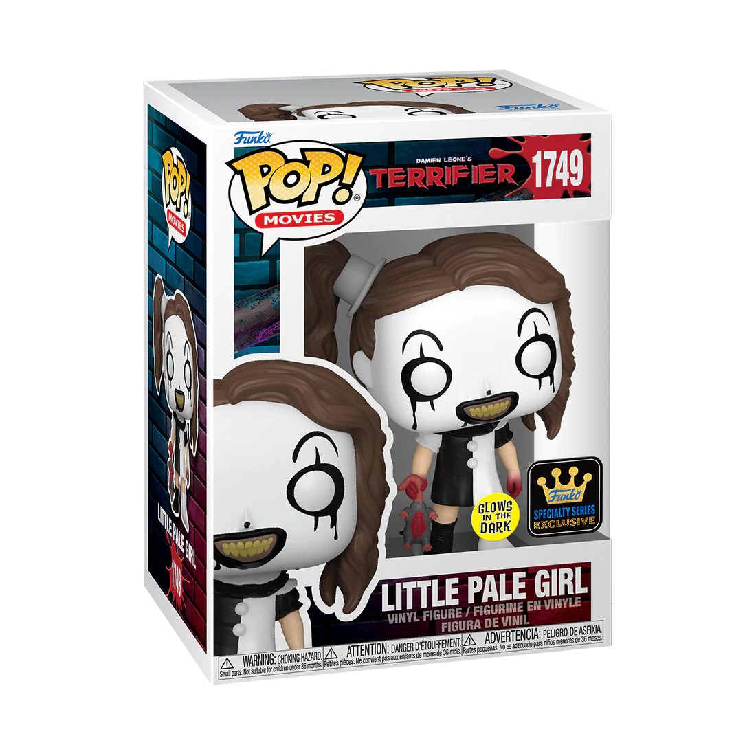 Terrifier - Little Pale Girl (Glow in the Dark) - Funko Special Series Exclusive Pop! Movies (1749)