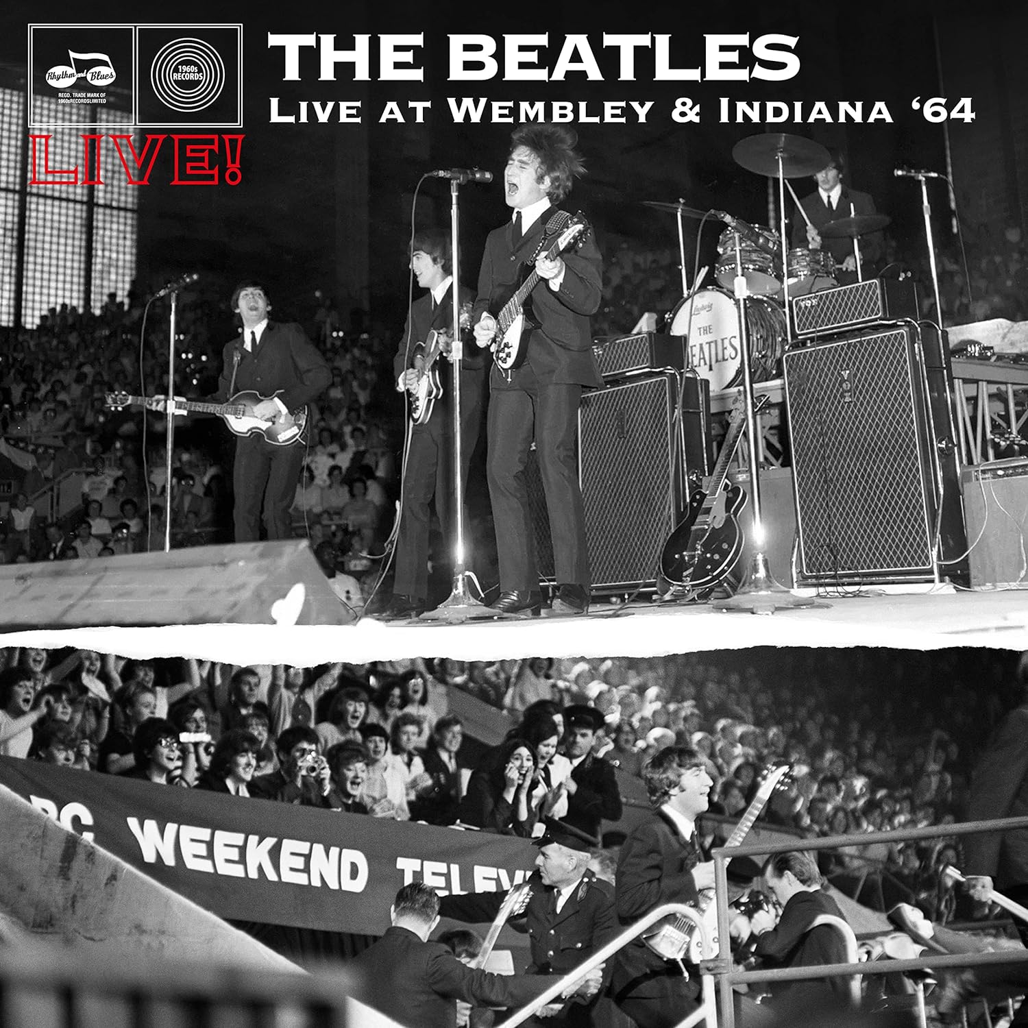 The Beatles - Live at Wembley and Indiana 1964 - LP - 180g Vinyl