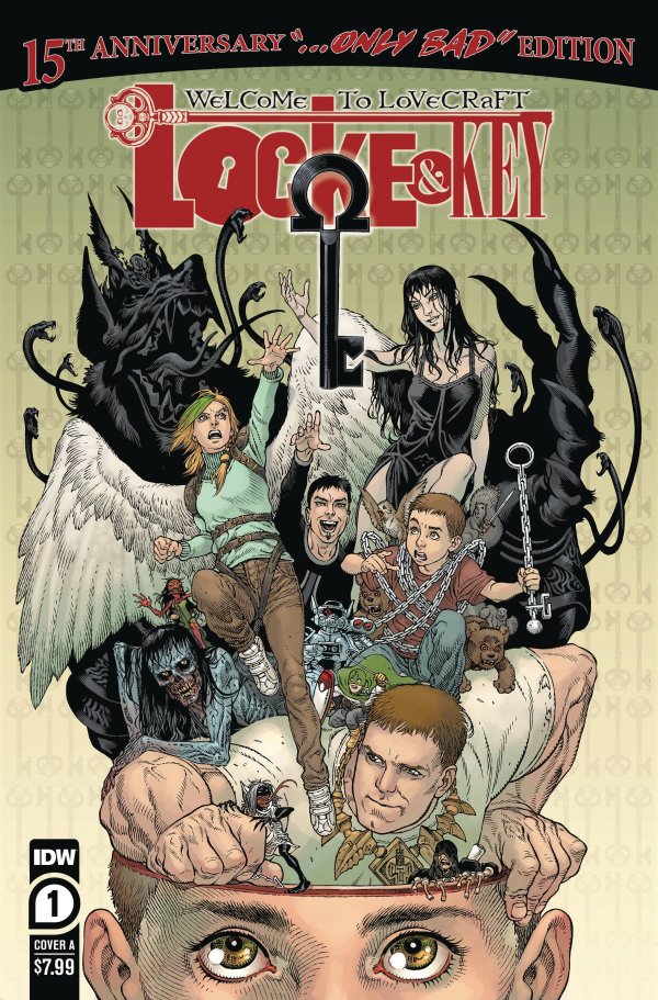 IDW - Locke & Key #1 - Welcome To Lovecraft 15th-anniversary Variant Cover A