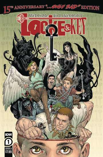 IDW - Locke & Key #1 - Welcome To Lovecraft 15th-anniversary Variant Cover A