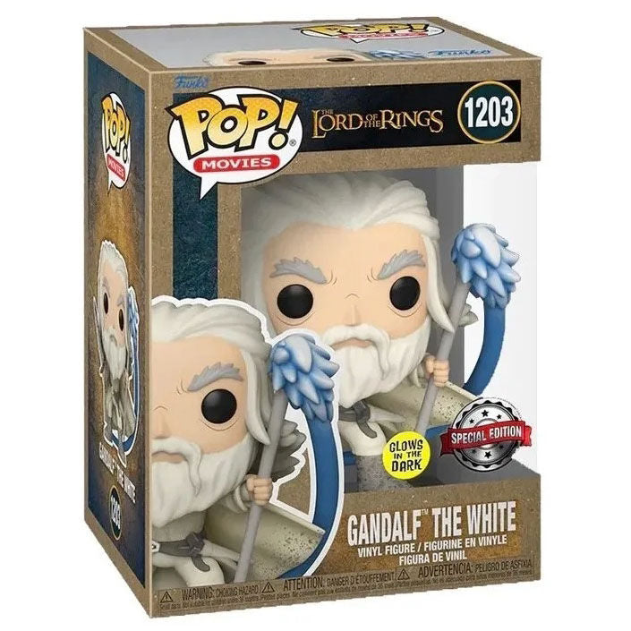 The Lord of the Rings - Gandalf The White - Special Edition - Glow in the Dark Funko Pop! Movies (1203)