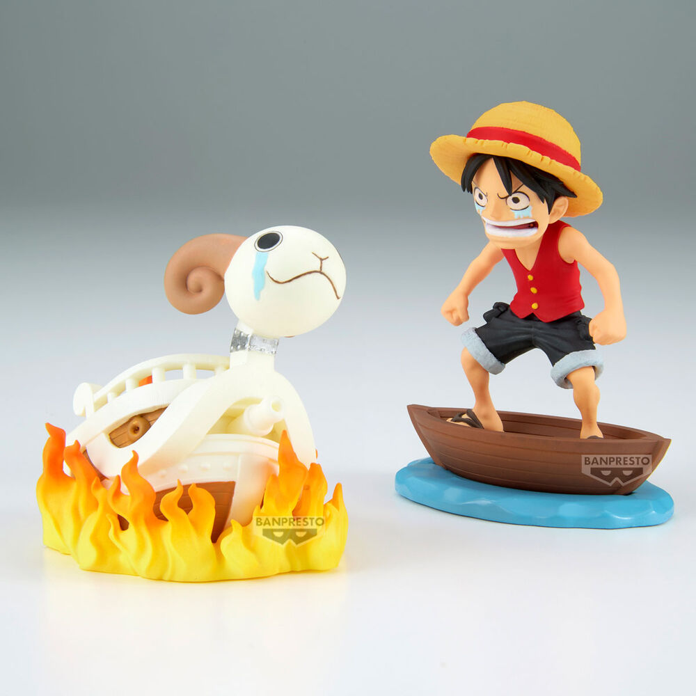 One Piece - Luffy & Going Merry Log Stories - Figure 8cm