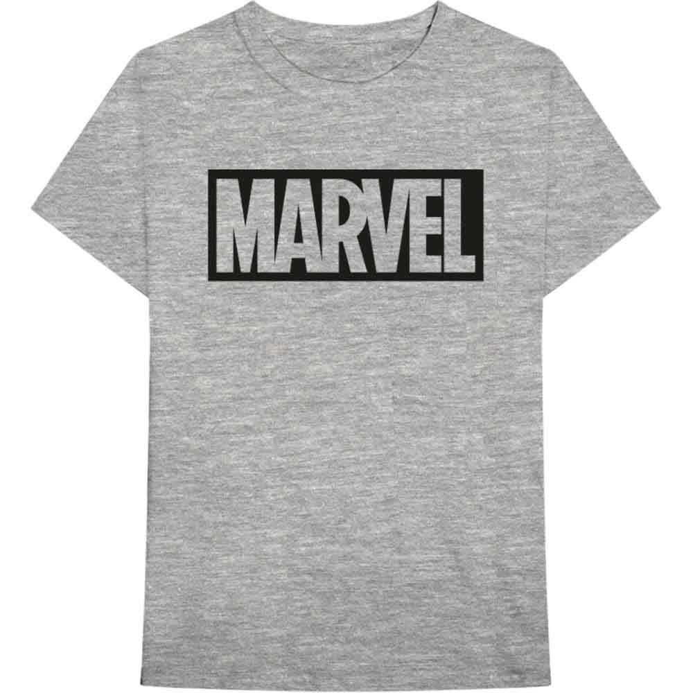 Marvel Comics Unisex T-Shirt: Logo (Grey)