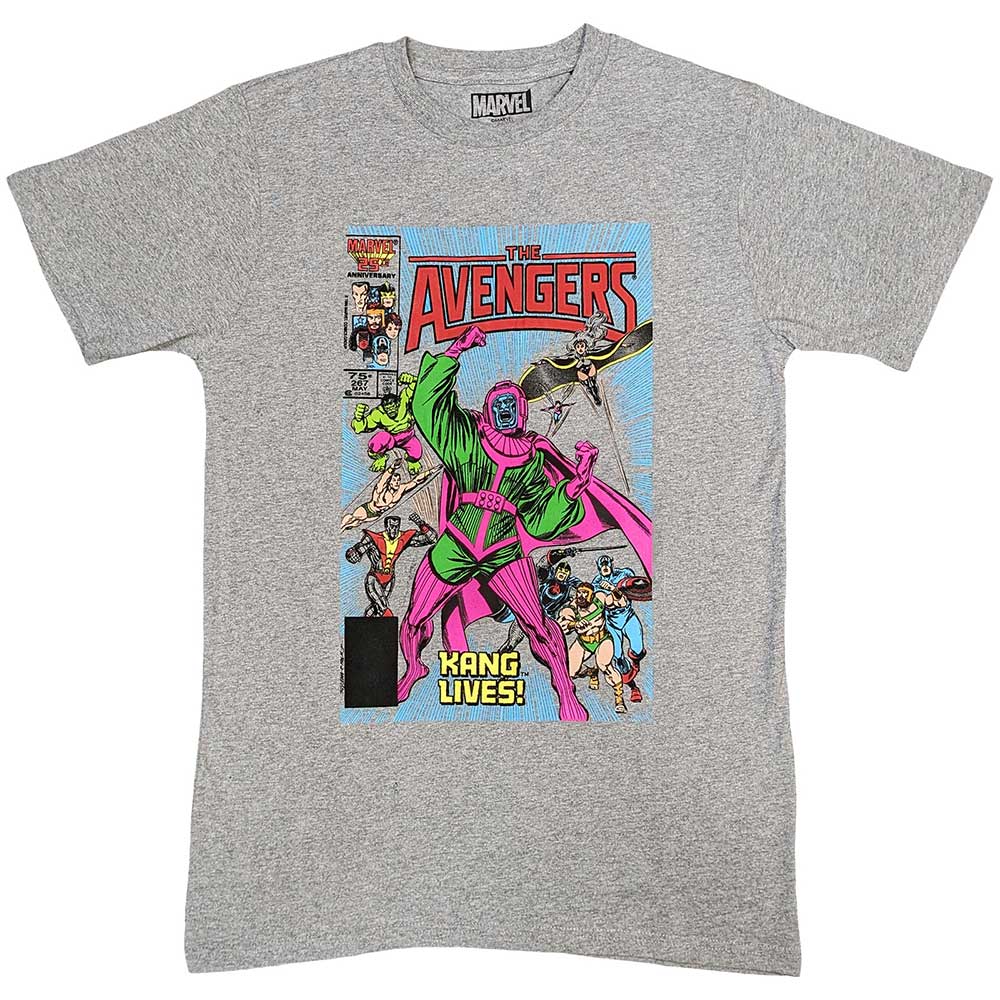Marvel Comics Unisex T-Shirt: Kang Lives (Grey)