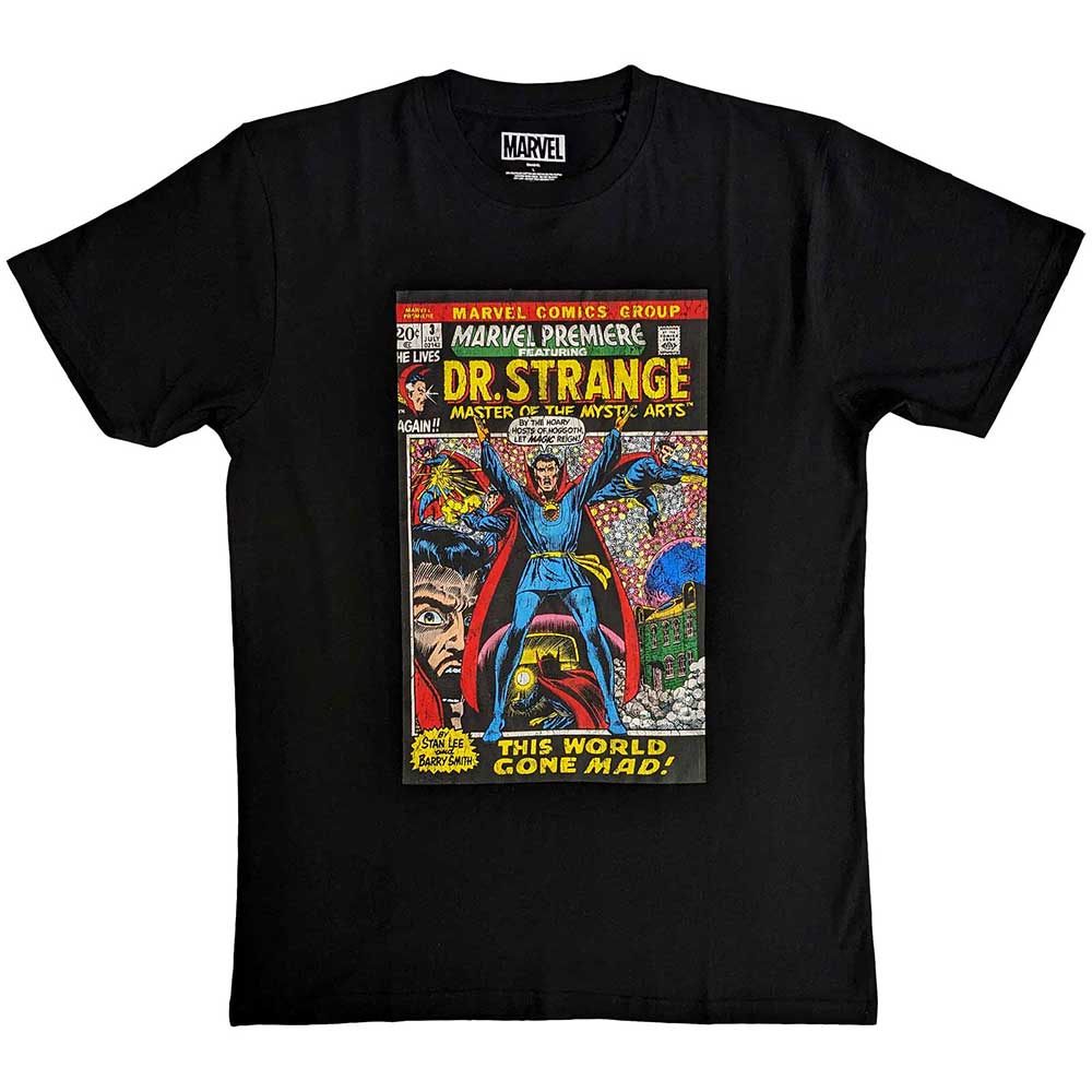 Marvel Comics Unisex T-Shirt: This World Gone Mad (Black)