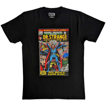 Marvel Comics Unisex T-Shirt: This World Gone Mad (Black)