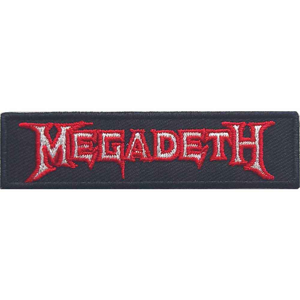Megadeth Standard Patch: Logo Outline 2