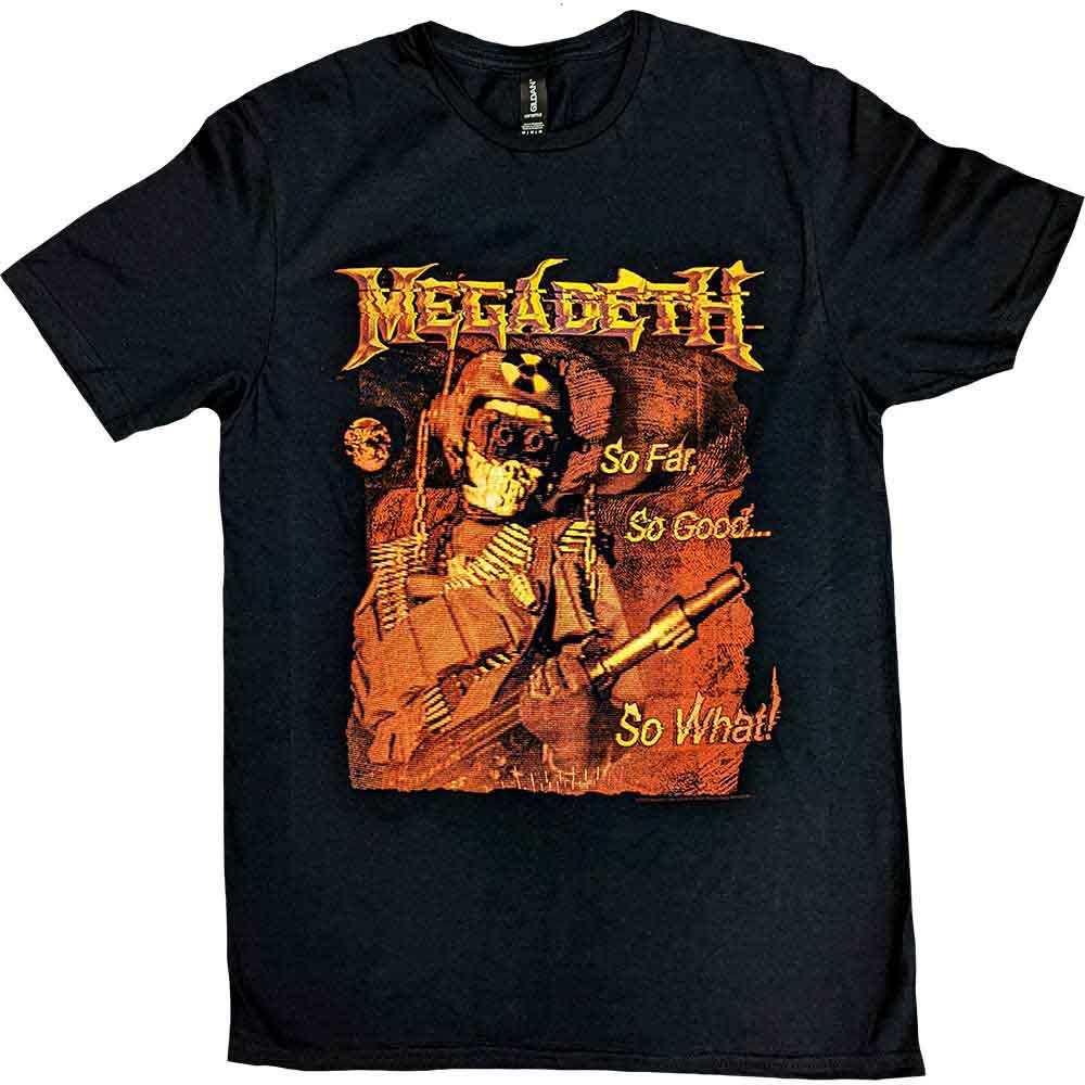 Megadeth Unisex T-Shirt: SFSGSW Tonal Glitch (Black)