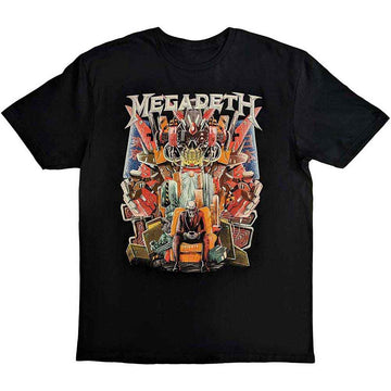 Megadeth Unisex T-Shirt: Budokan (Black)