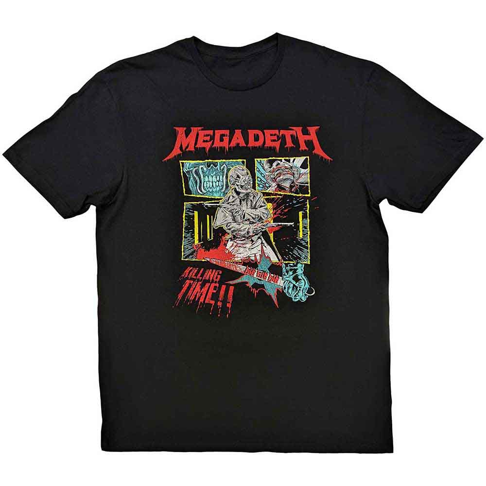 Megadeth Unisex T-Shirt: Killing Time (Black)