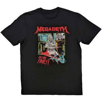 Megadeth Unisex T-Shirt: Killing Time (Black)