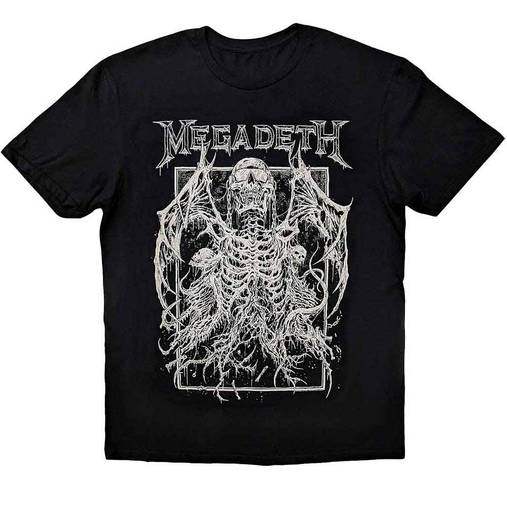 Megadeth Unisex T-Shirt: Vic Rising (Black)