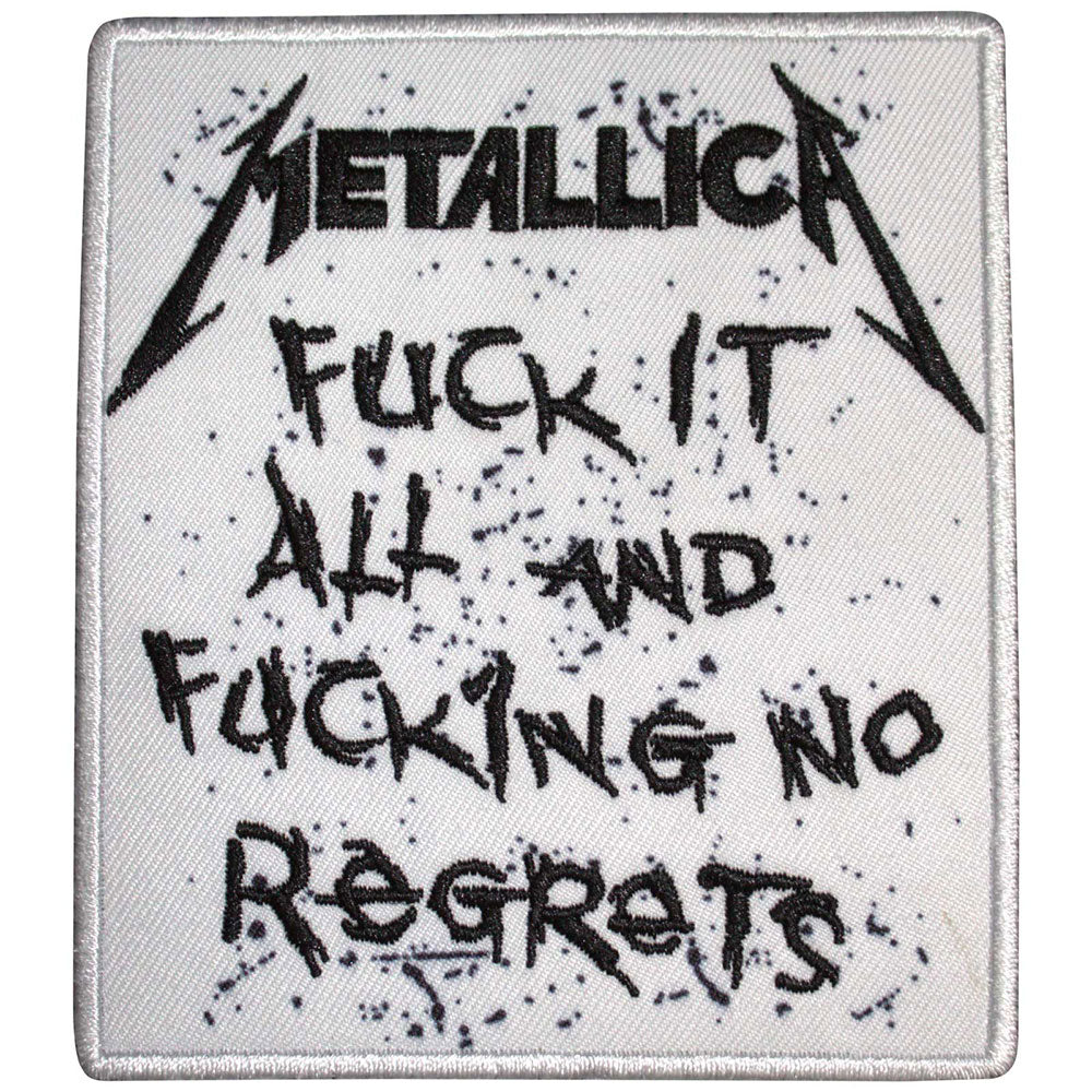 Metallica Standard Patch: No Regrets