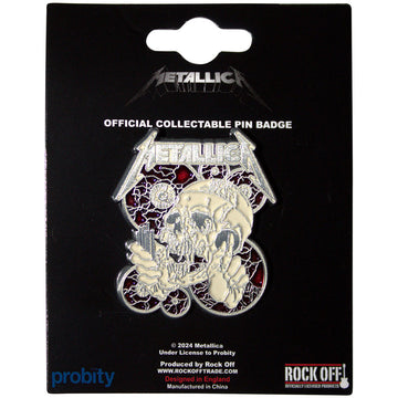 Metallica Pin Badge: The Shortest Straw