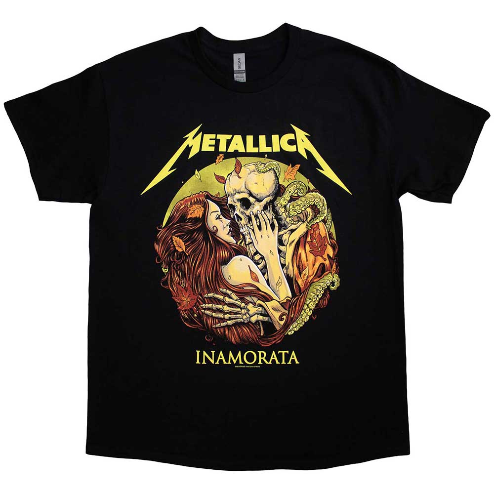 Metallica Unisex T-Shirt: Inamorata (Black)