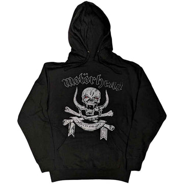 Motorhead Unisex Pullover Hoodie: March or Die (Black)