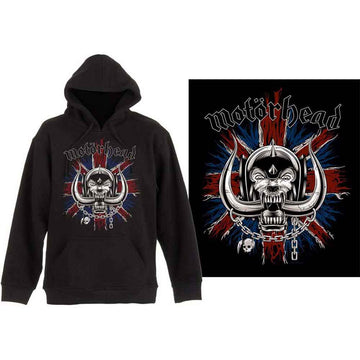 Motorhead Unisex Pullover Hoodie: British Warpig (Black)