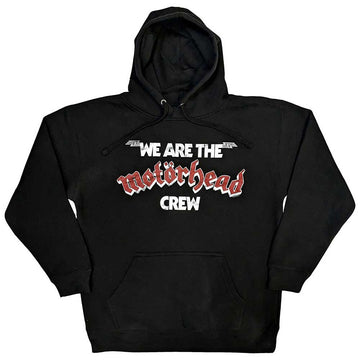 Motorhead Unisex Pullover Hoodie: Crew (Black)
