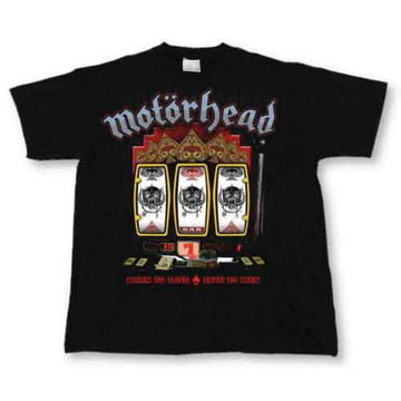 Motorhead Unisex T-Shirt: Slots (Black)