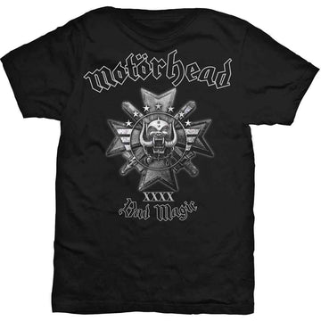 Motorhead Unisex T-Shirt: Bad Magic (Black)