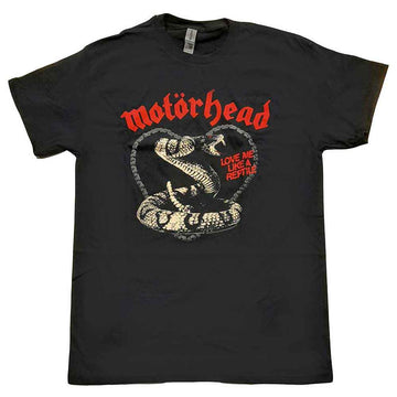 Motorhead Unisex T-Shirt: Love Me Like A Reptile (Black)
