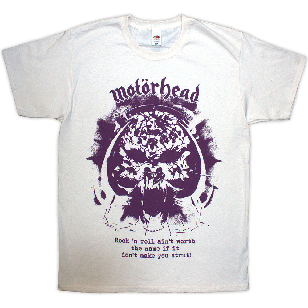 Motorhead Unisex T-Shirt: Make You Strut (Natural)