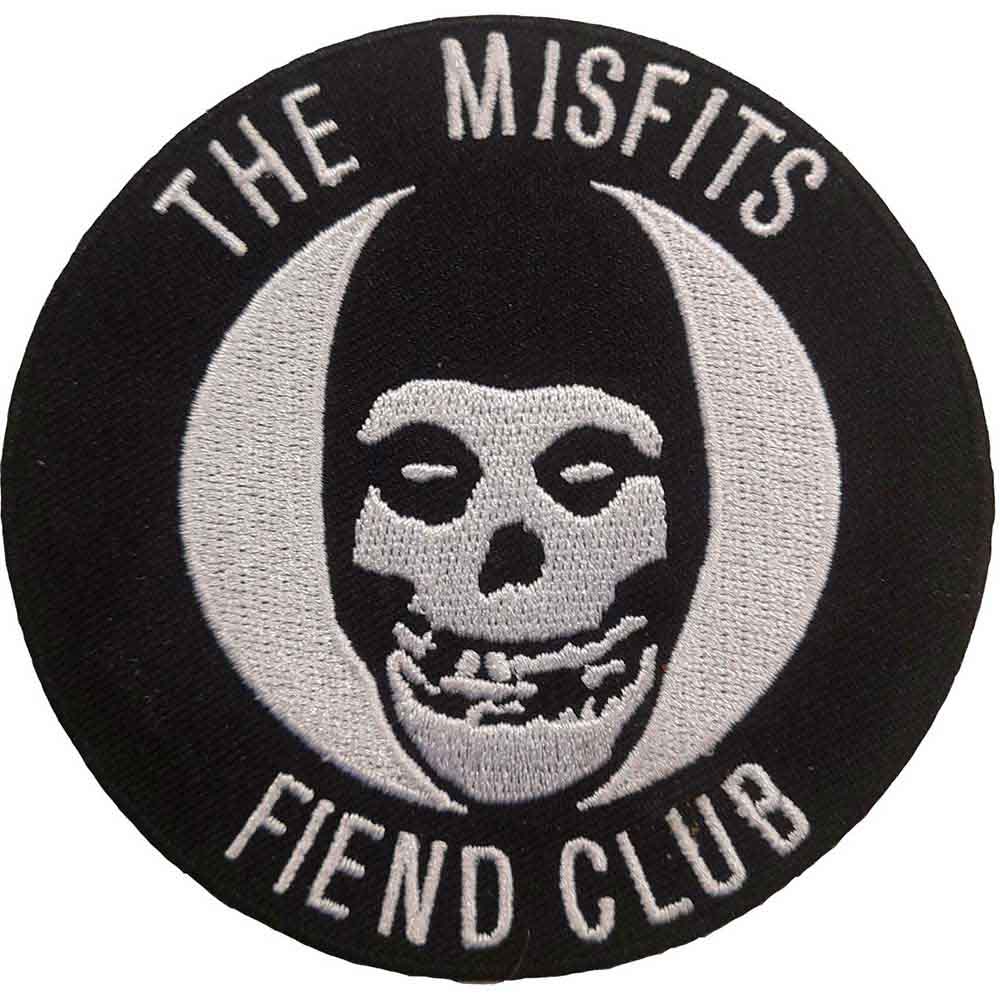 Misfits Circular Standard Patch: Fiend Club