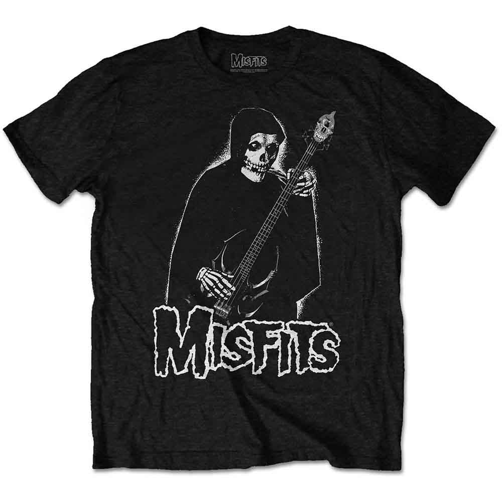 Misfits Unisex T-Shirt: Bass Fiend (Black)