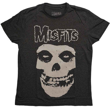 Misfits Unisex T-Shirt: Logo & Fiend (Brindle)
