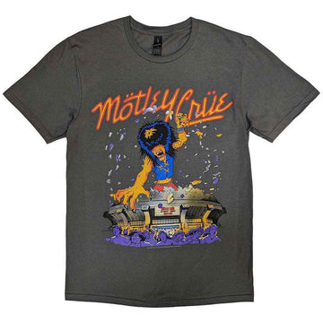 Motley Crue Unisex T-Shirt: Allister King Kong (Grey)