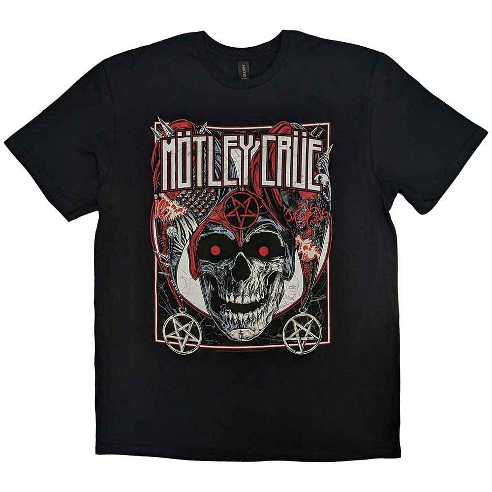 Motley Crue Unisex T-Shirt: Vegas (Black)