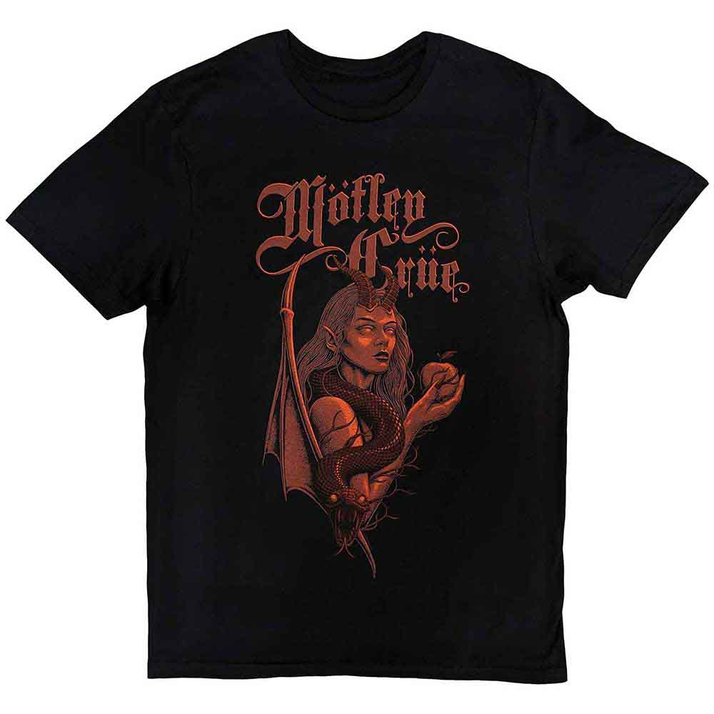 Motley Crue Unisex T-Shirt: Argentina (Black)