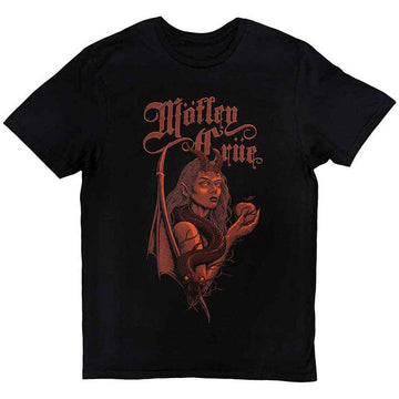 Motley Crue Unisex T-Shirt: Argentina (Black)
