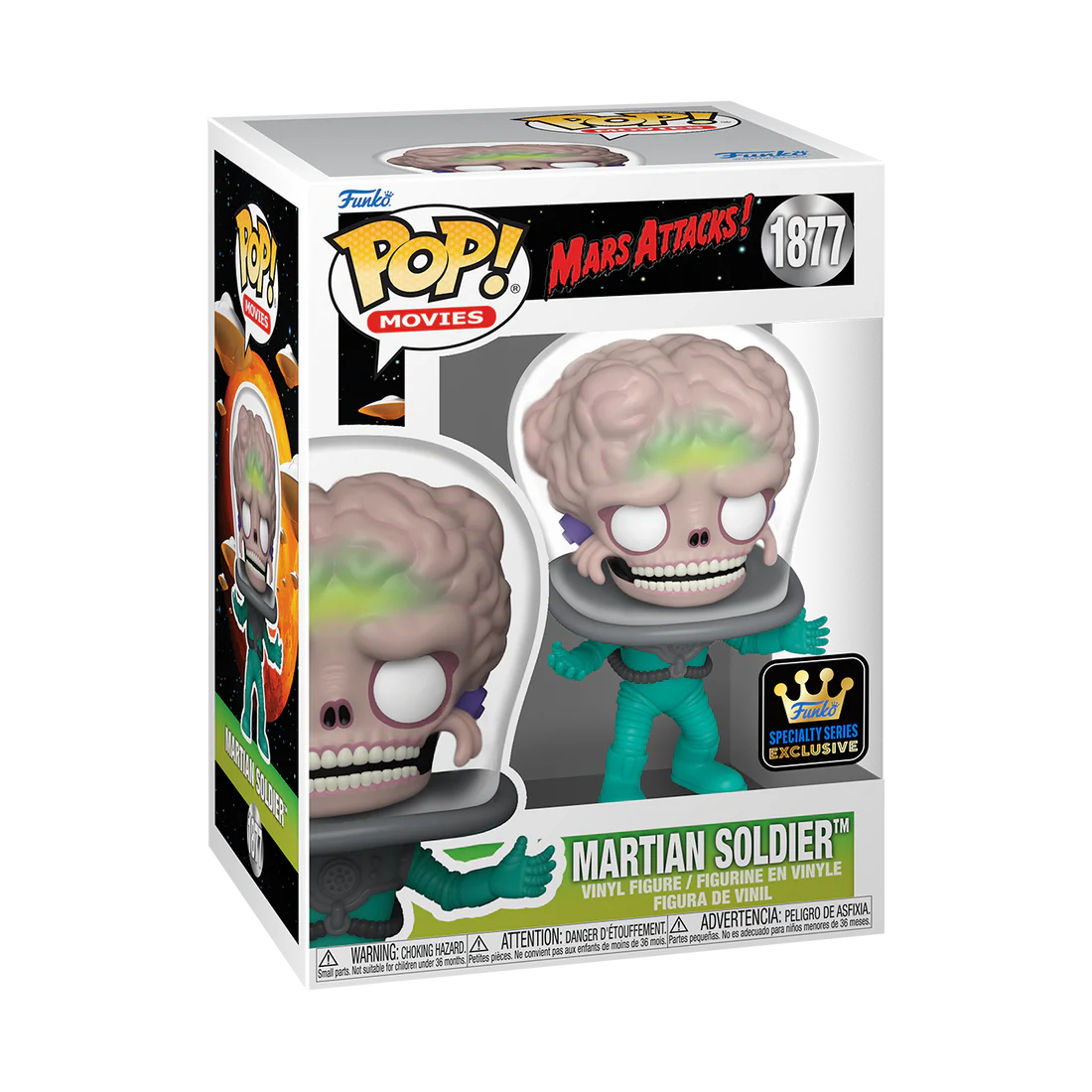 Mars Attacks! - Martian Soldier - Funko Specialty Series Exclusive Pop! Movie (1877)