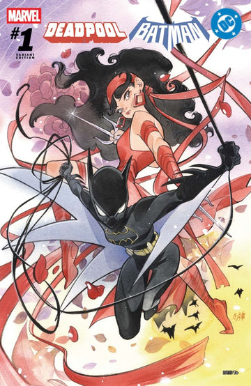 Marvel / DC: Deadpool / Batman #1 - Peach Momoko Variant