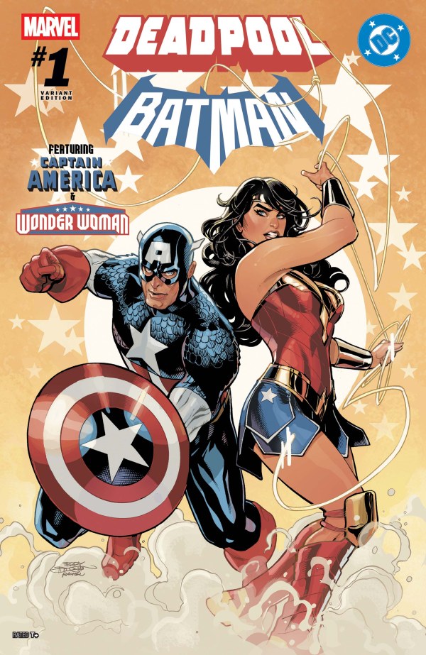 Marvel / DC: Deadpool / Batman #1 - Terry Dodson Vatiant