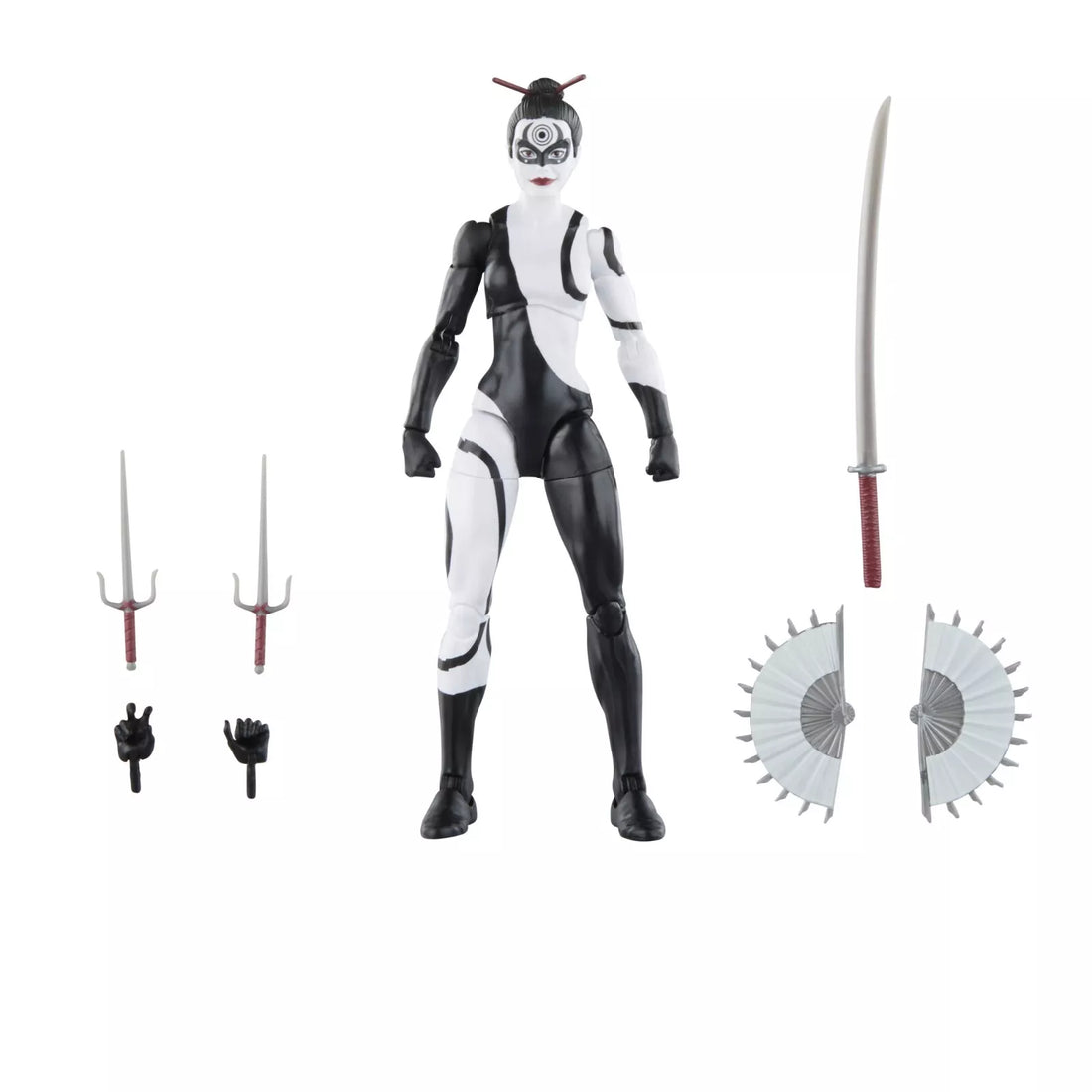 Marvel Legends Series: Marvel Knights - Marvel's Lady Bullseye (MINDLESS ONE BAF) - 15cm Action Figure by Hasbro