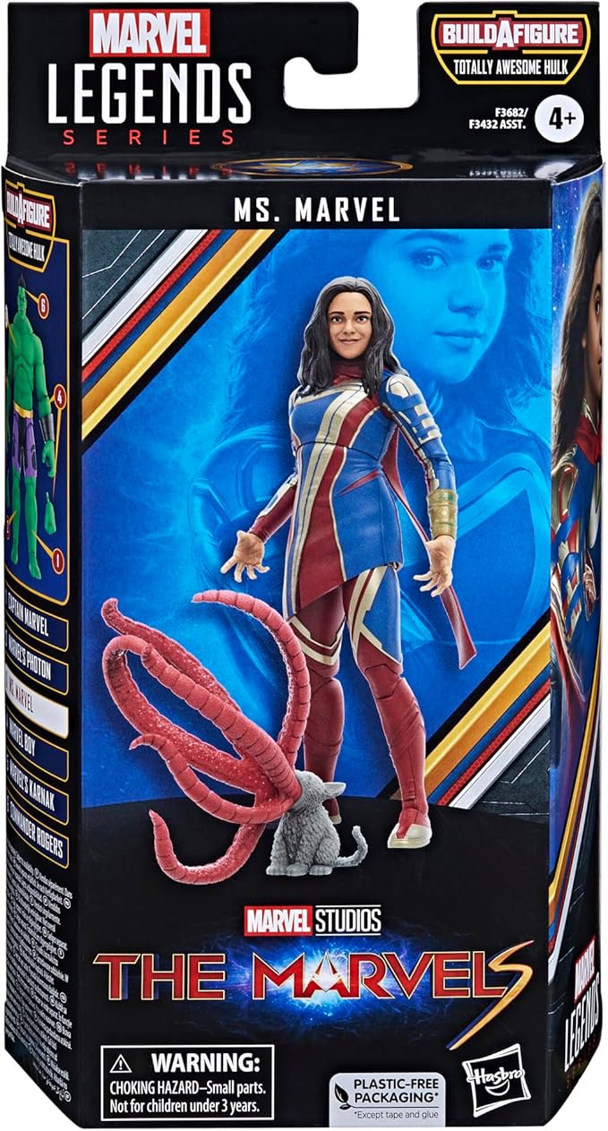 Marvel Legends Series: The Marvels - Ms. Marvel - 15cm Action Figure by Hasbro