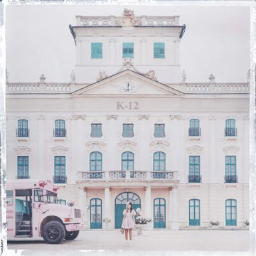 Melanie Martinez - K-12 (Repress with 32-page booklet) - LP - Half Baby Pink / Half Milky Clear Vinyl