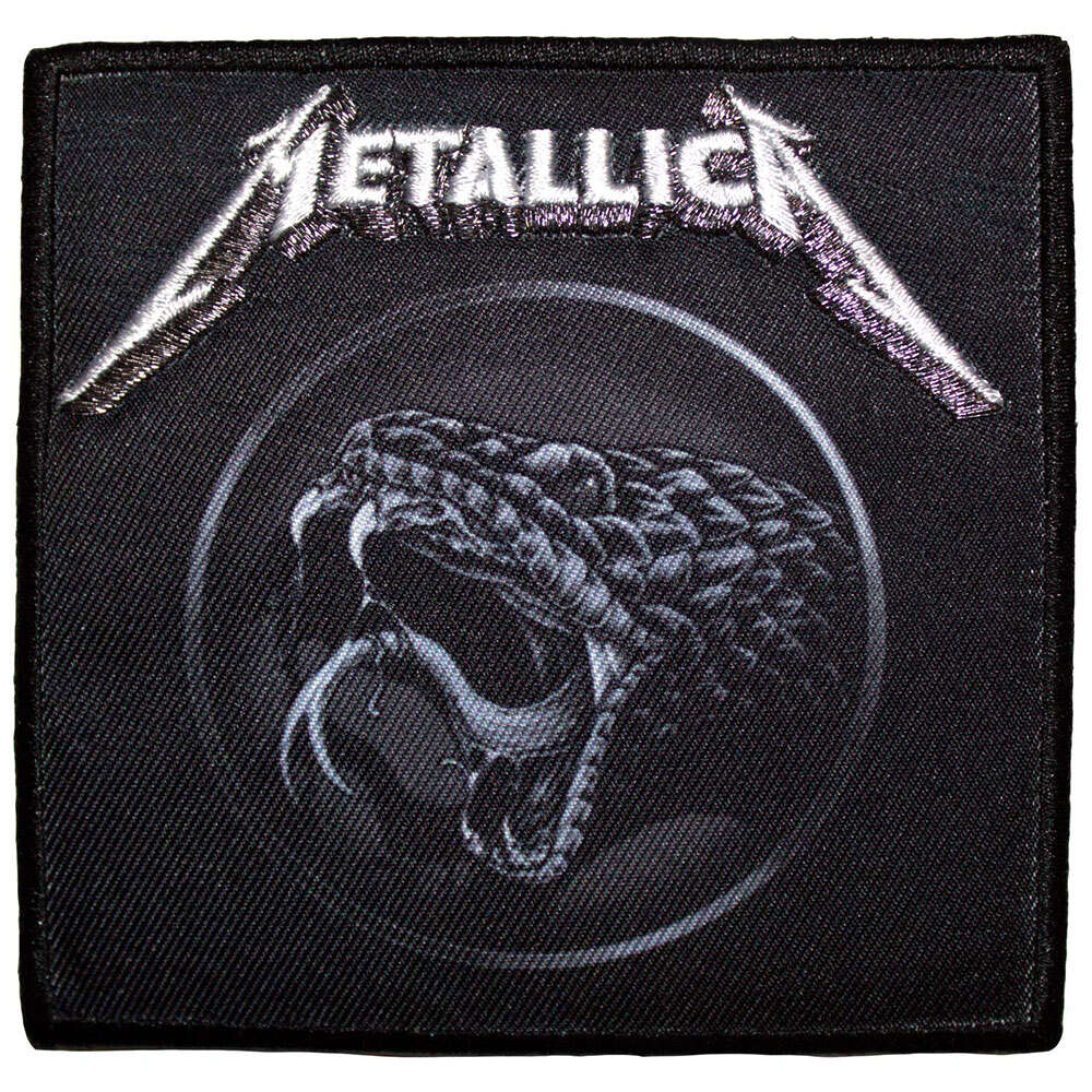 Metallica - Black Album Poster - Patch