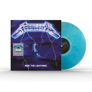 Metallica - Ride The Lightning (2023 Reissue) - LP - Electric Blue Coloured Vinyl