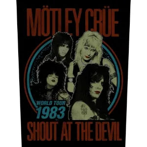 Motley Crue - Shout At The Devil - Back Patch