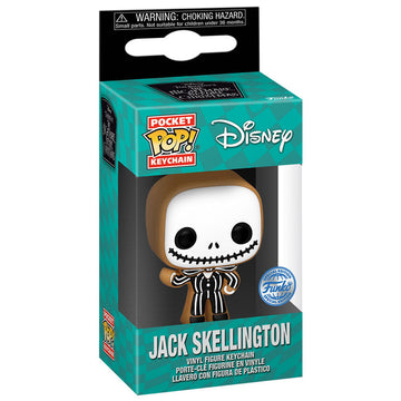 Disney - The Nightmare Before Christmas - Jack Skellington Gingerbread - Exclusive Pocket POP Keychain